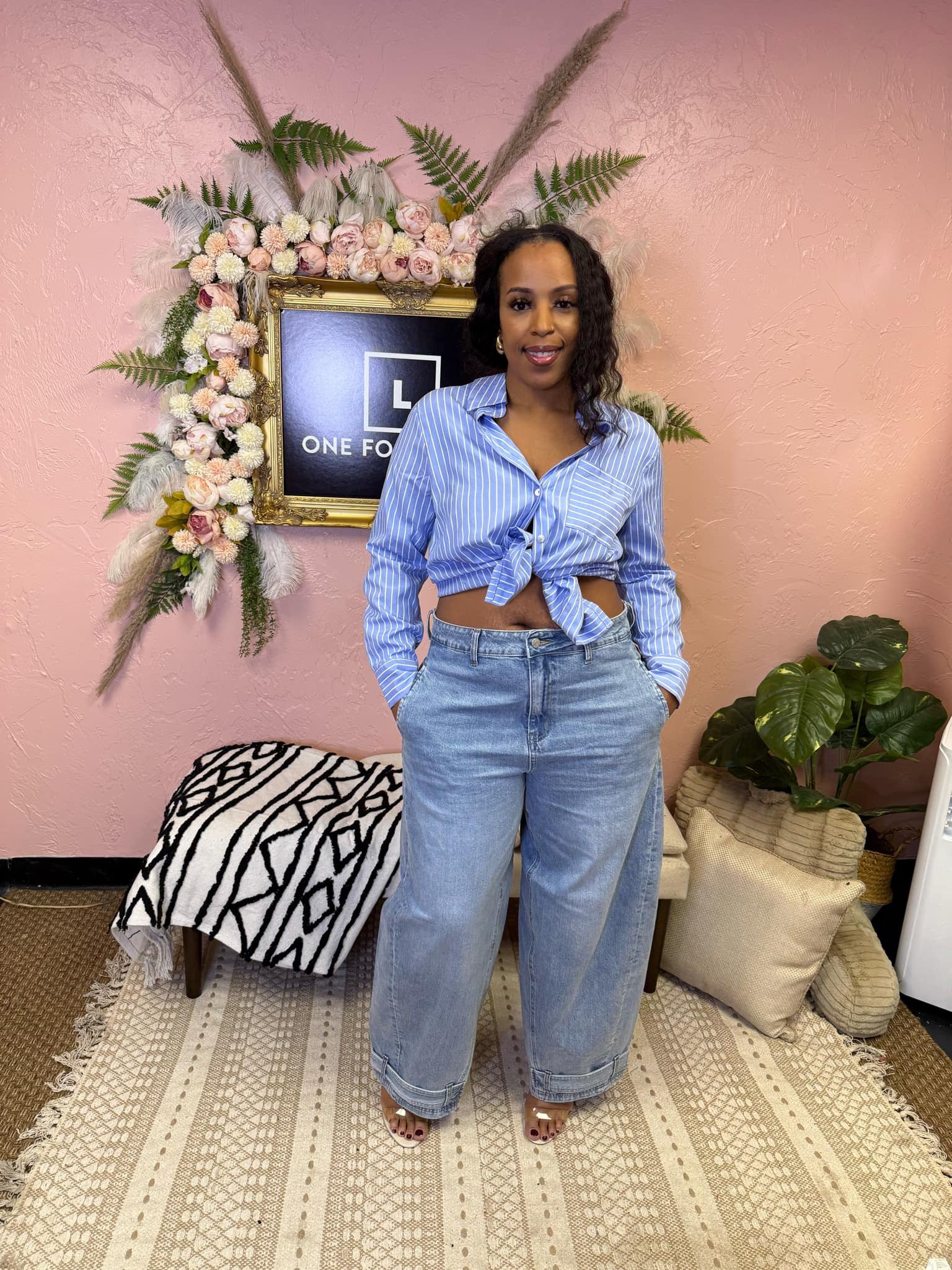Barrel Baggy Jeans – L145