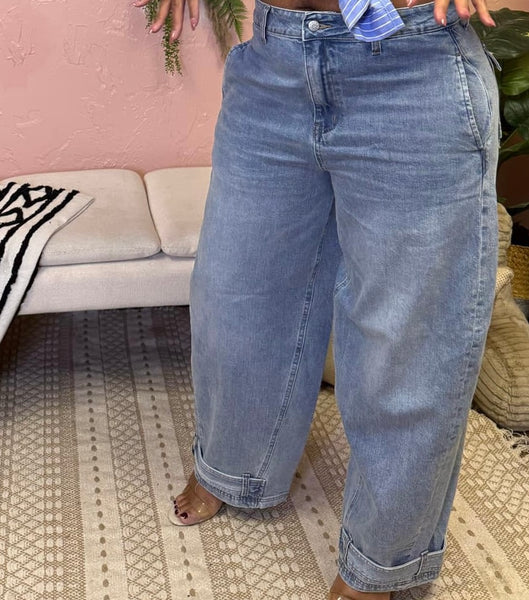 Barrel Baggy Jeans – L145