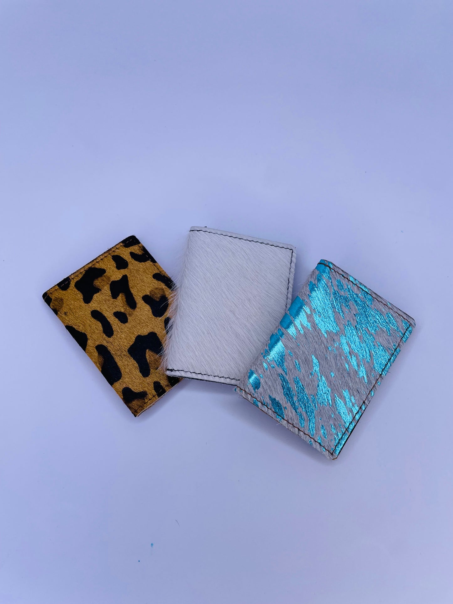 
                  
                    Cowhide Mini Cardholders (Blue)
                  
                